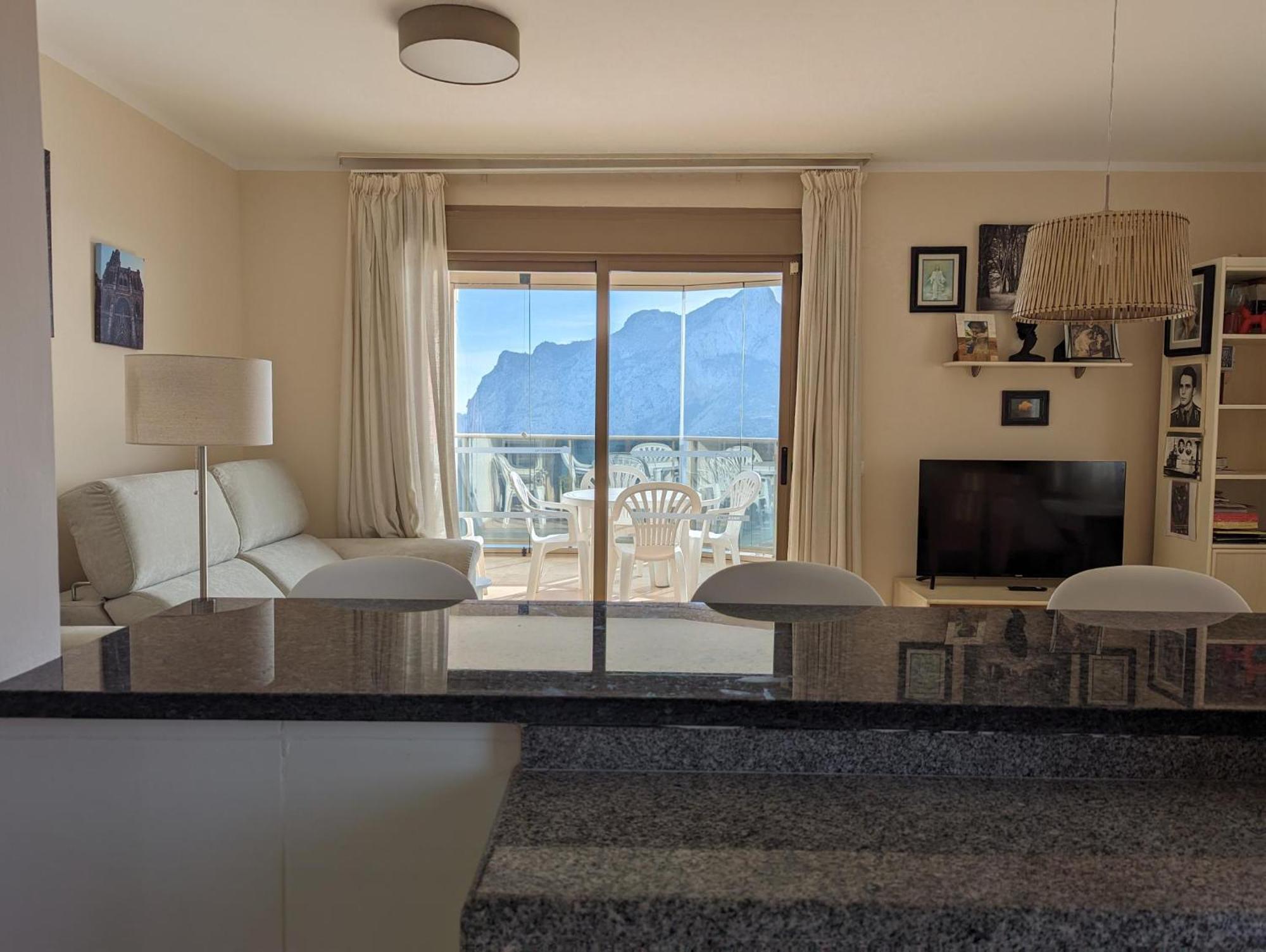 100 M From Fossa Beach In Calpe Zewnętrze zdjęcie