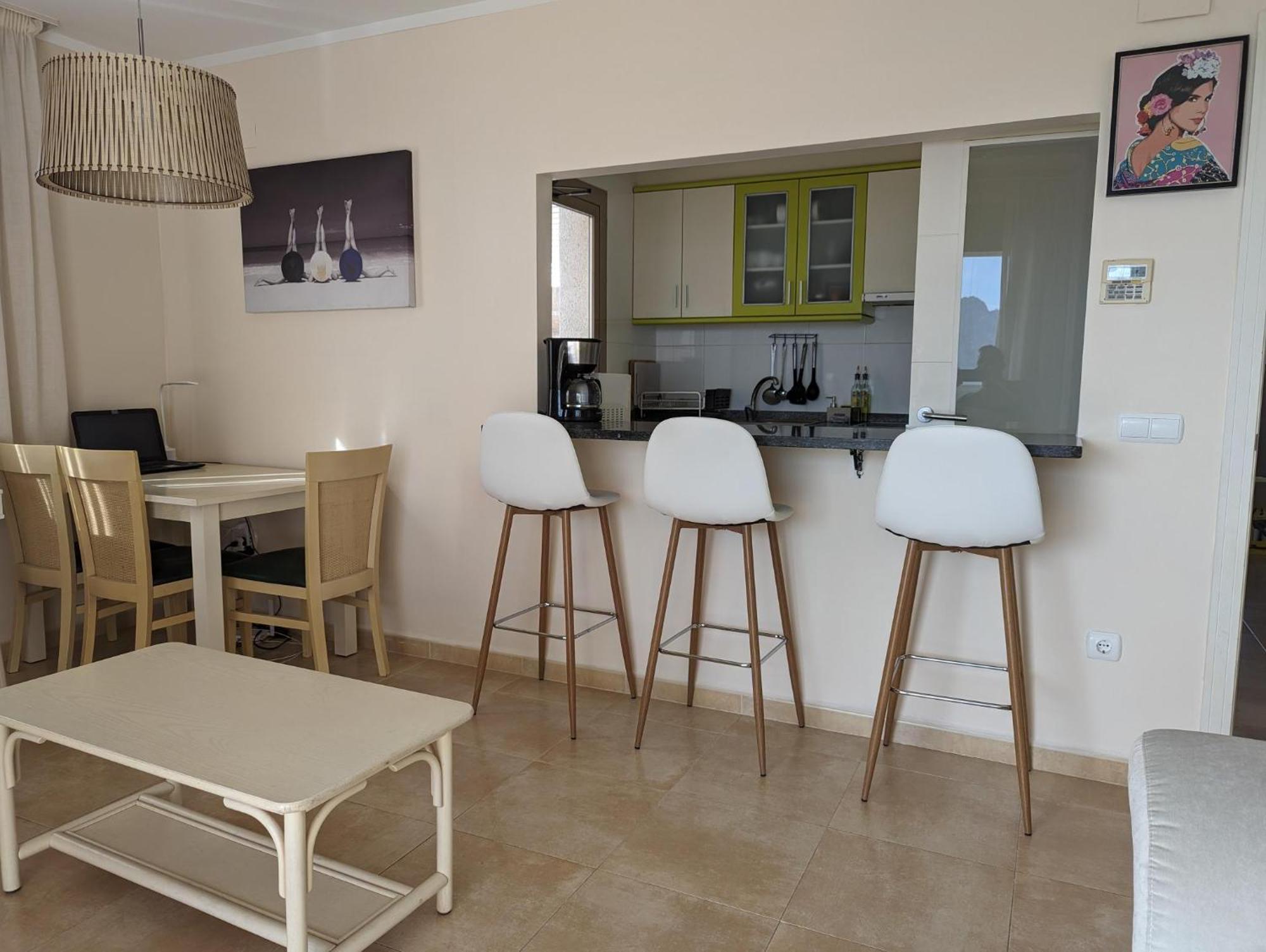 100 M From Fossa Beach In Calpe Zewnętrze zdjęcie