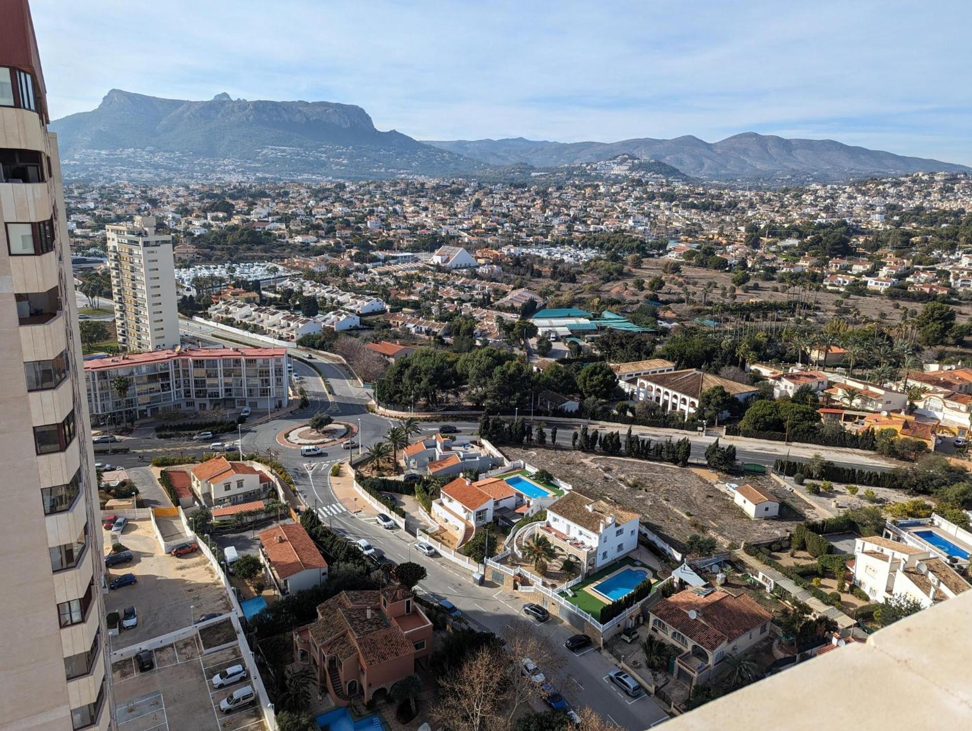 100 M From Fossa Beach In Calpe Zewnętrze zdjęcie