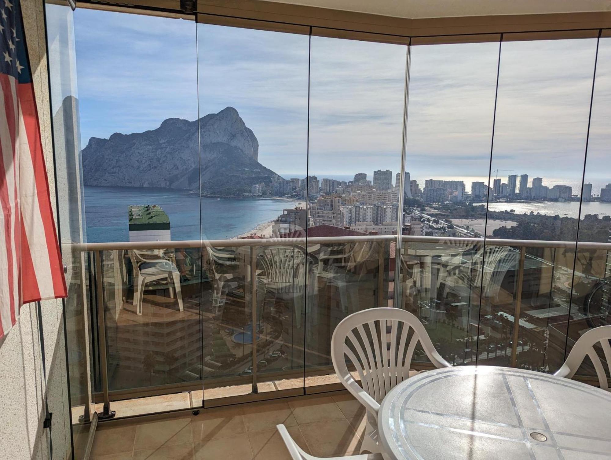 100 M From Fossa Beach In Calpe Zewnętrze zdjęcie