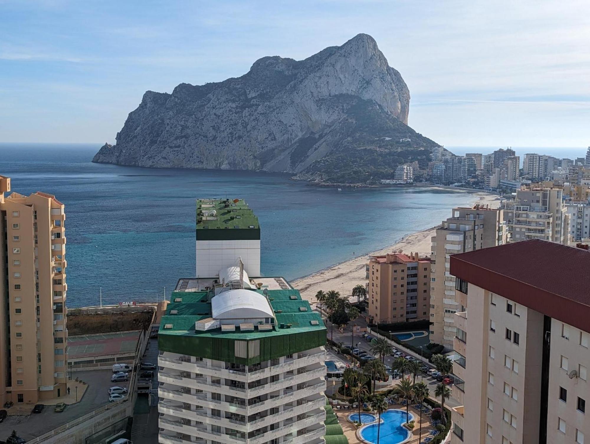 100 M From Fossa Beach In Calpe Zewnętrze zdjęcie