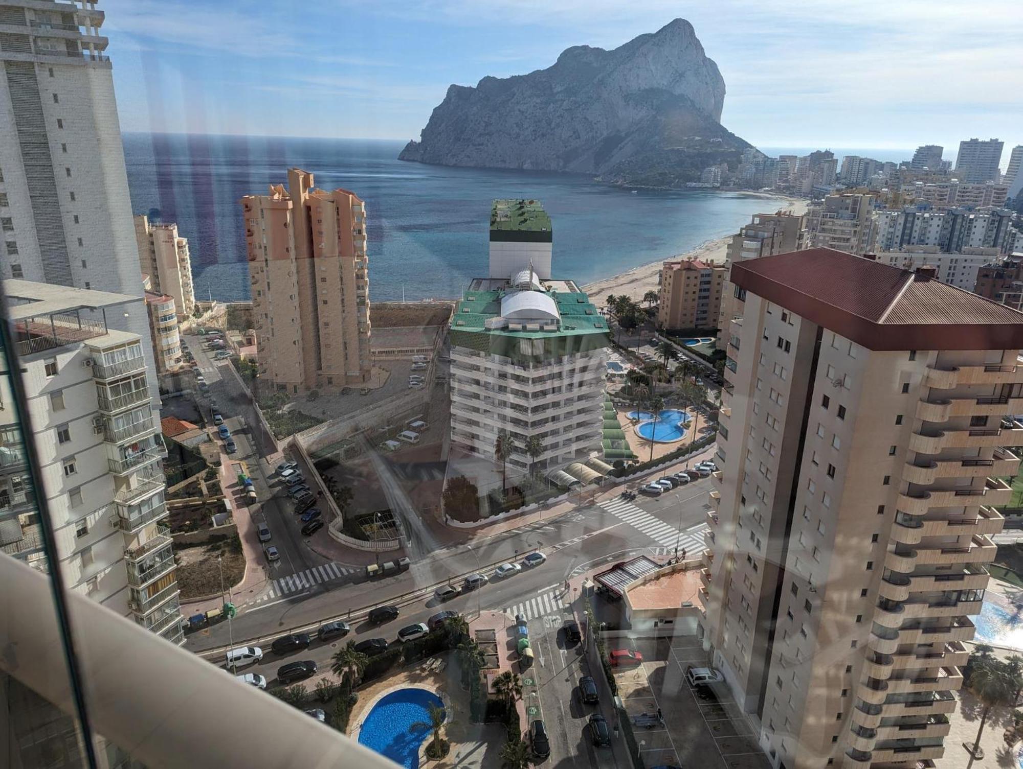 100 M From Fossa Beach In Calpe Zewnętrze zdjęcie